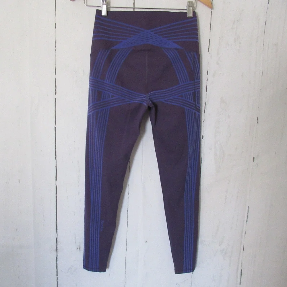 Fanka Leggings L Powerband High Intensity Compression Afterglow Iris Bloom